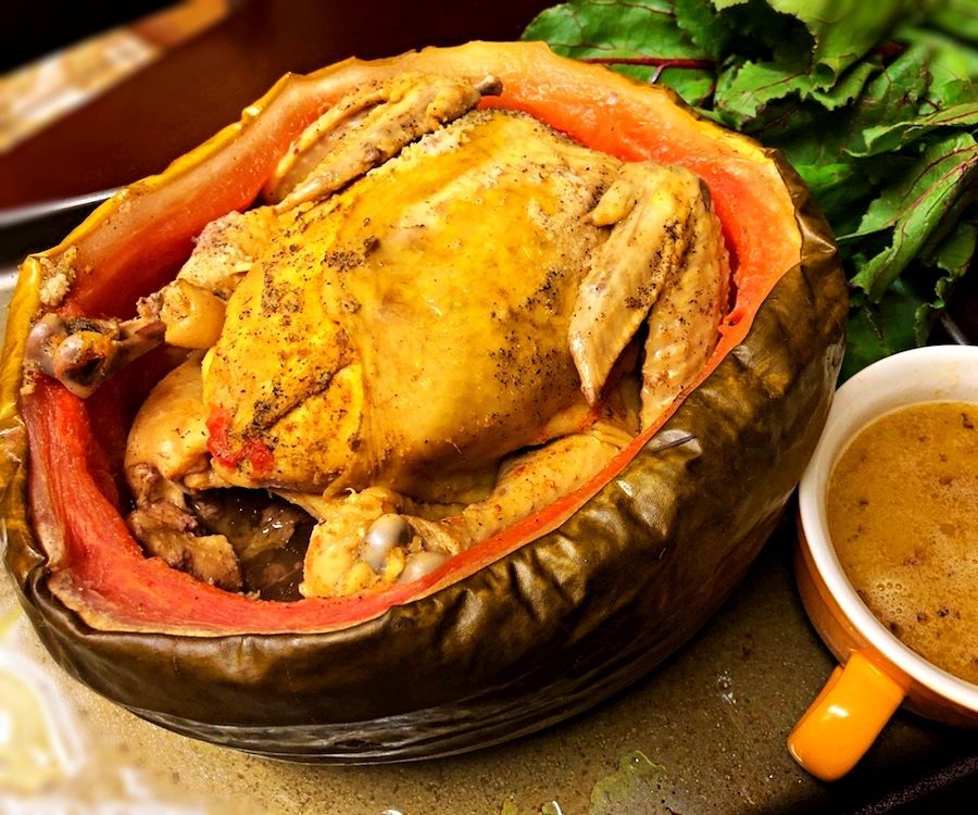 Chicken in a Watermelon