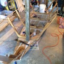 How to construct ribs for an 18 foot Grand Banks dory