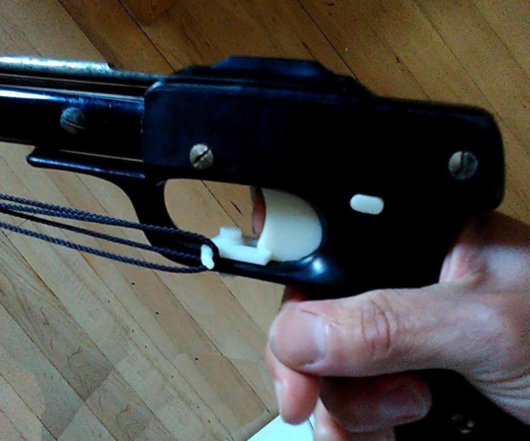 3D Printed Finger Line Release for Sling Speargun Seac Sub Killer 60