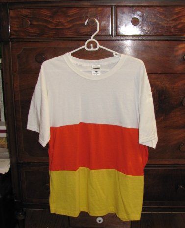 Easy Candy Corn Costume