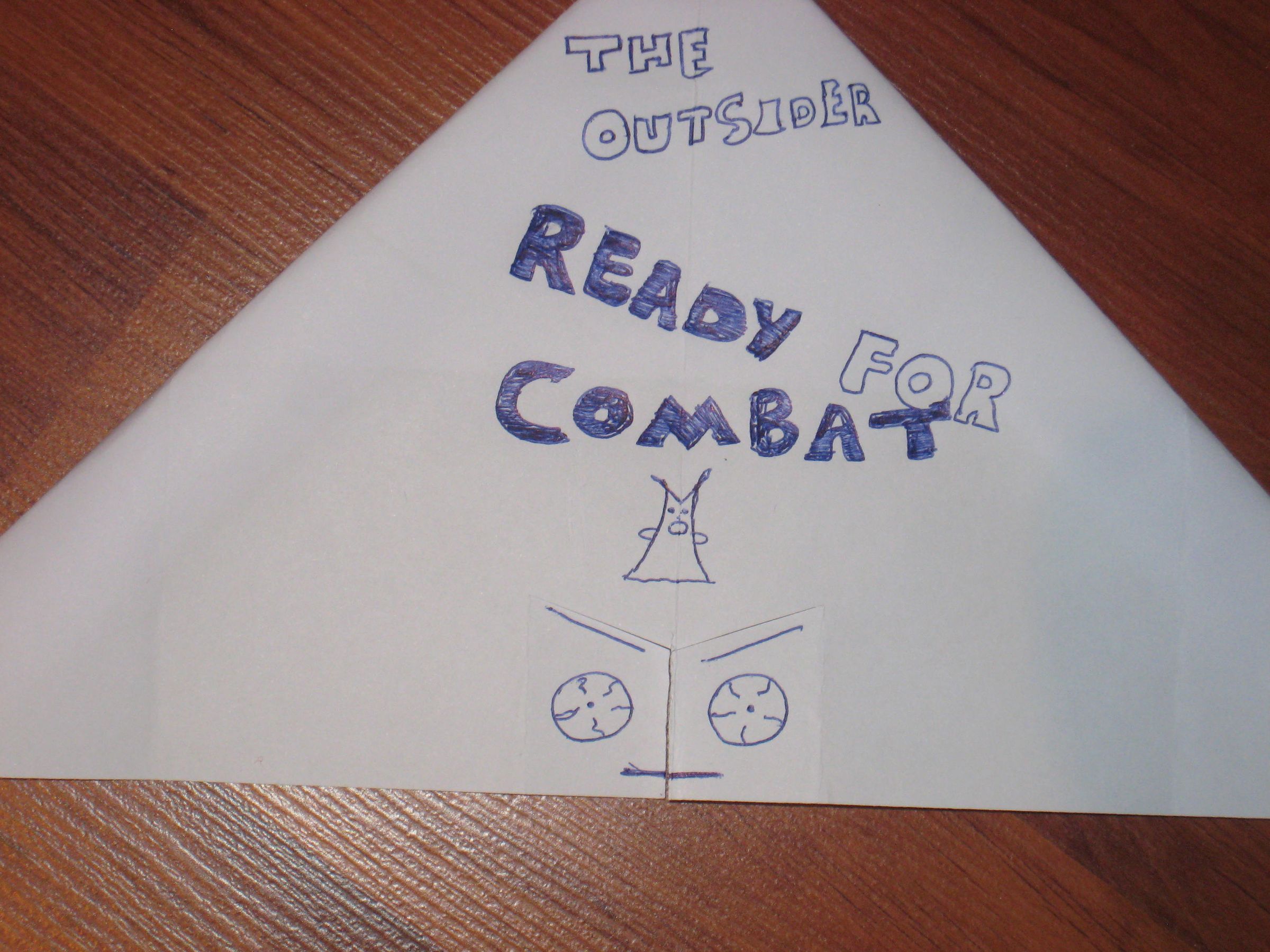 How to Make the Outsider Paper Airplane