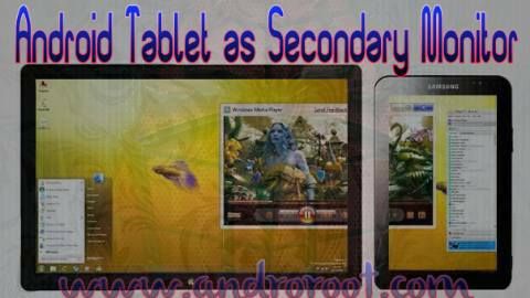 How to Use Your Android Tabletas a Secondary Monitor With IDisplay App
