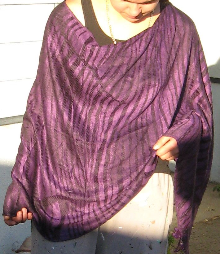 Easy Poncho or Baby Nursing Cover
