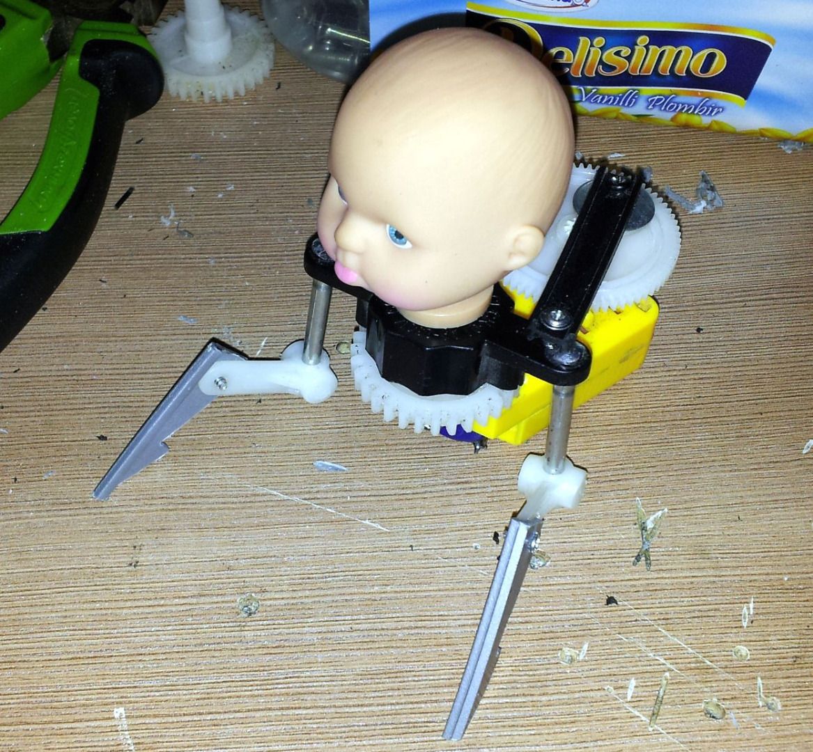 Creepy Mechanical Baby (Made From Broken Toys) : 9 Steps (With Pictures) -  Instructables