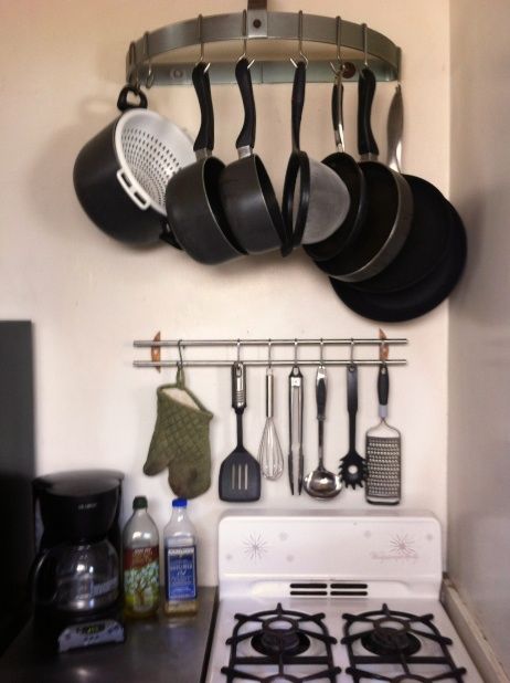 $11 Stainless Steel Utensil Rack