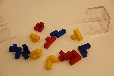3D Printed Tetris Cube
