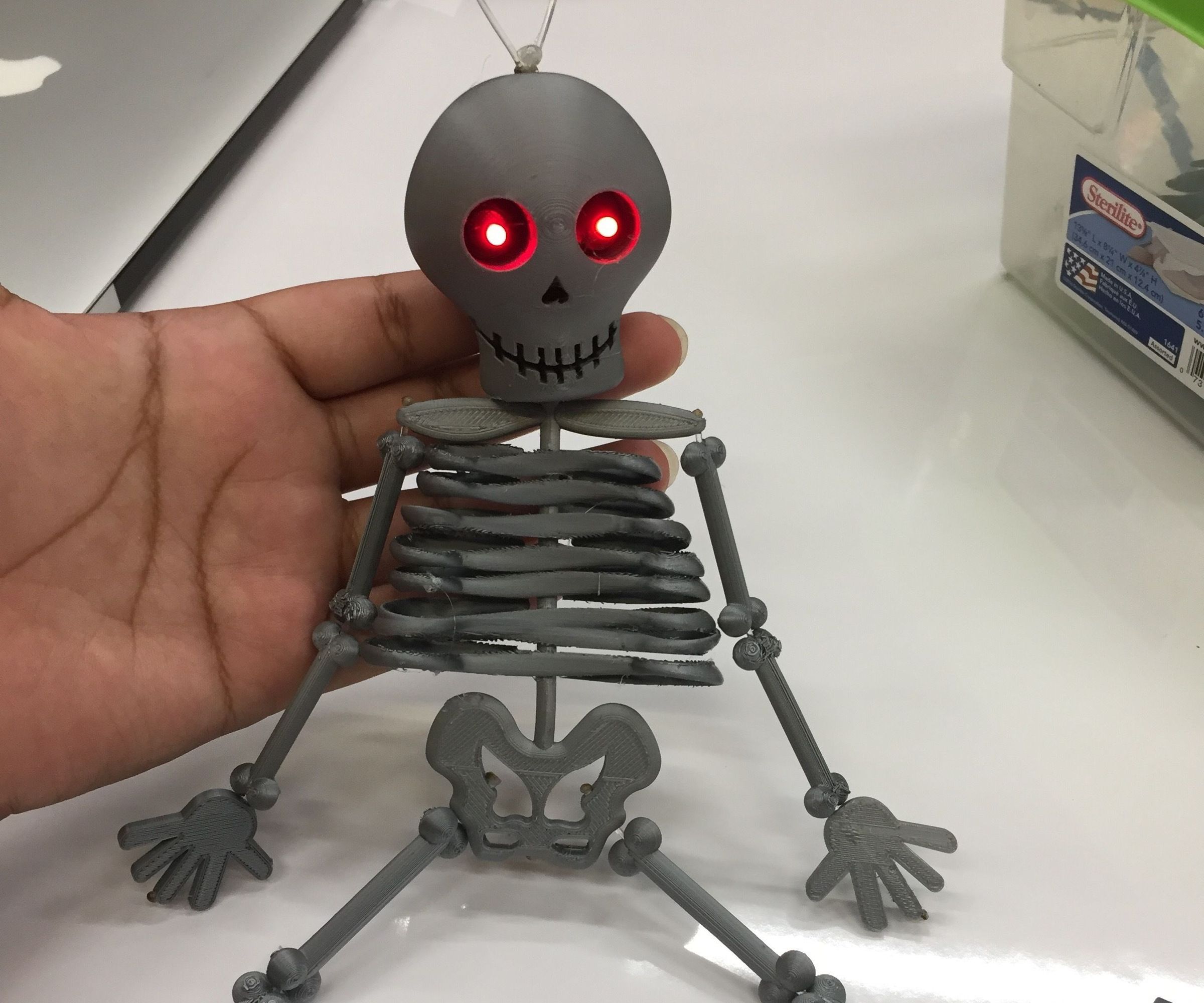 3D Printed Desktop Skeleton