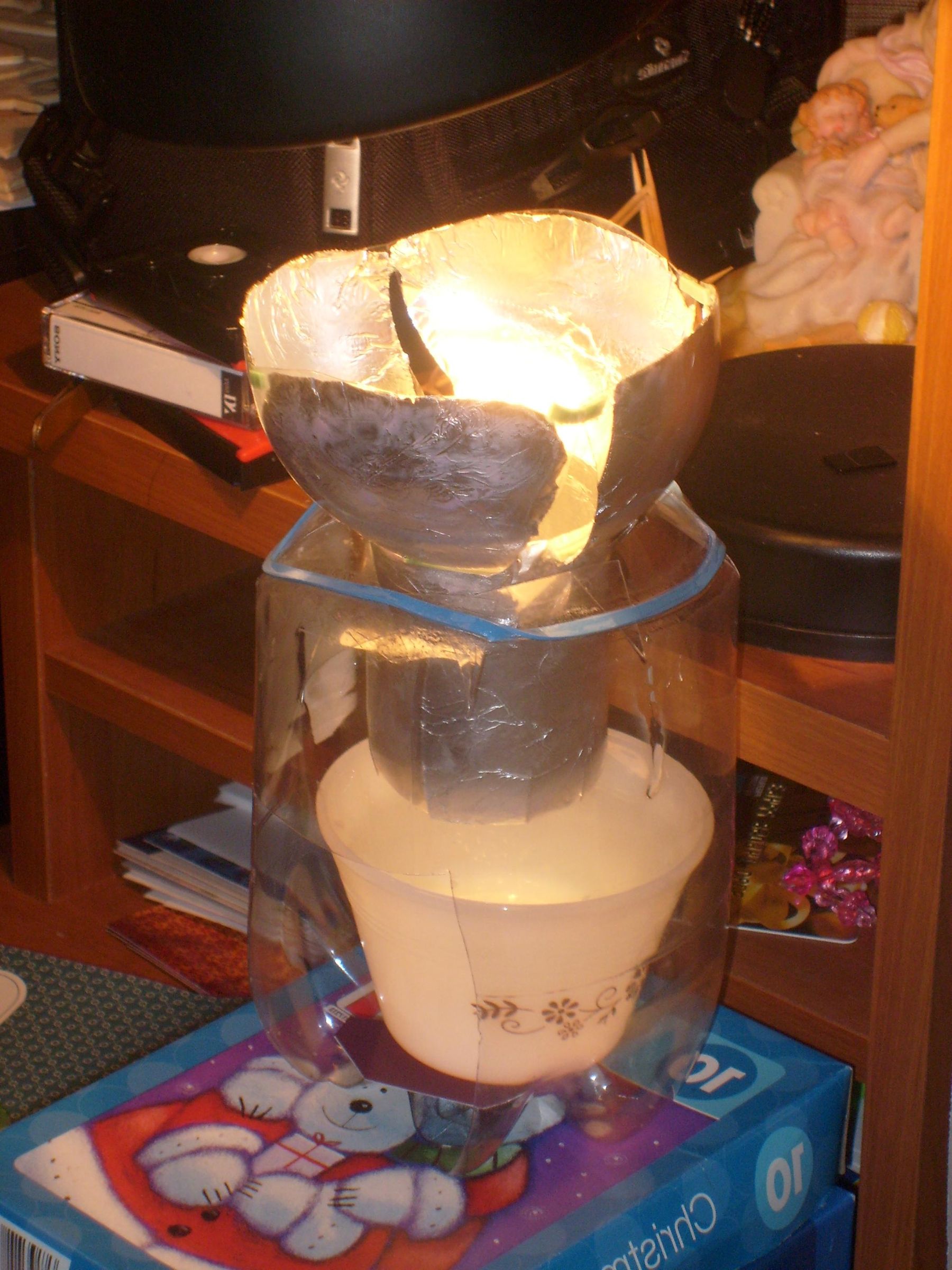 Plastic Bottle Solar Oven