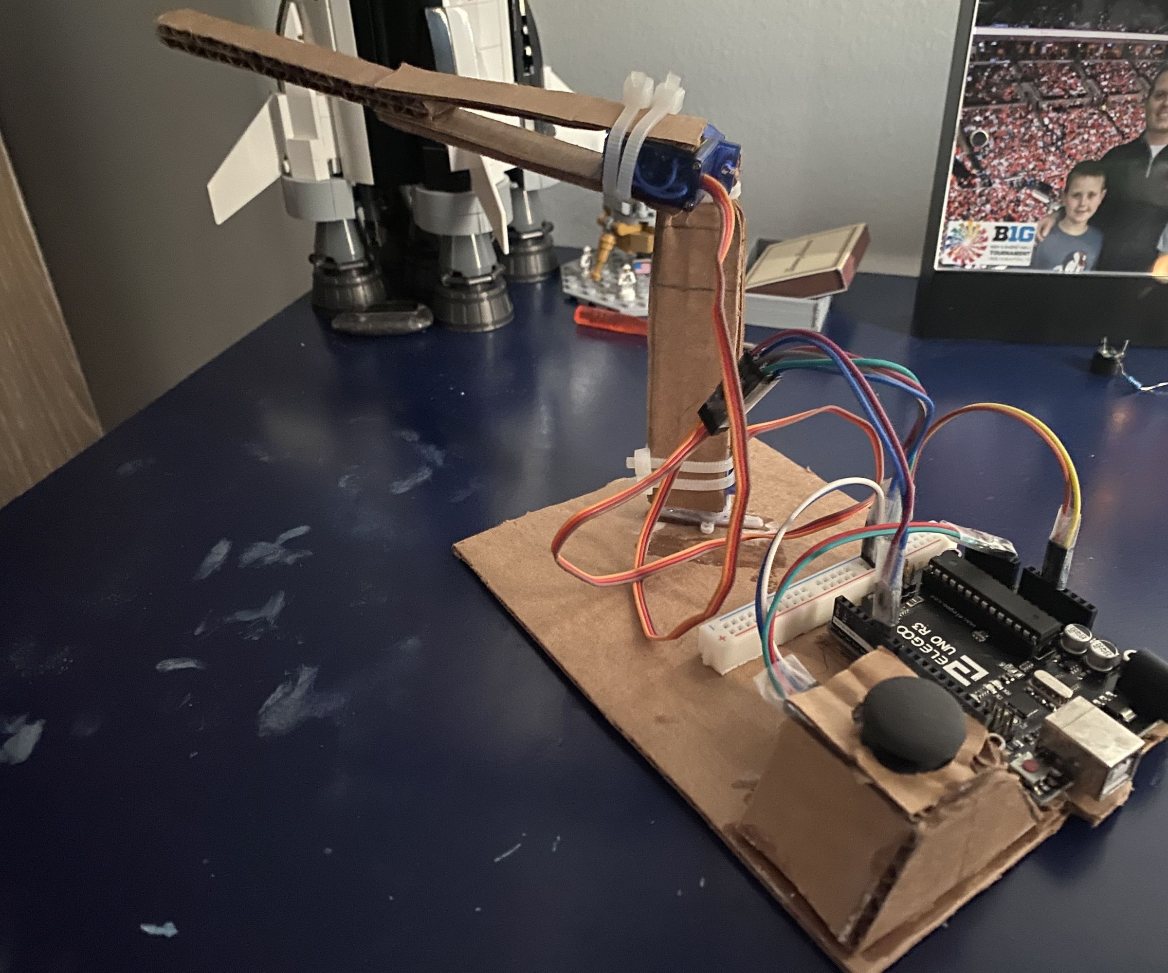 Double Micro Servo Robot Arm