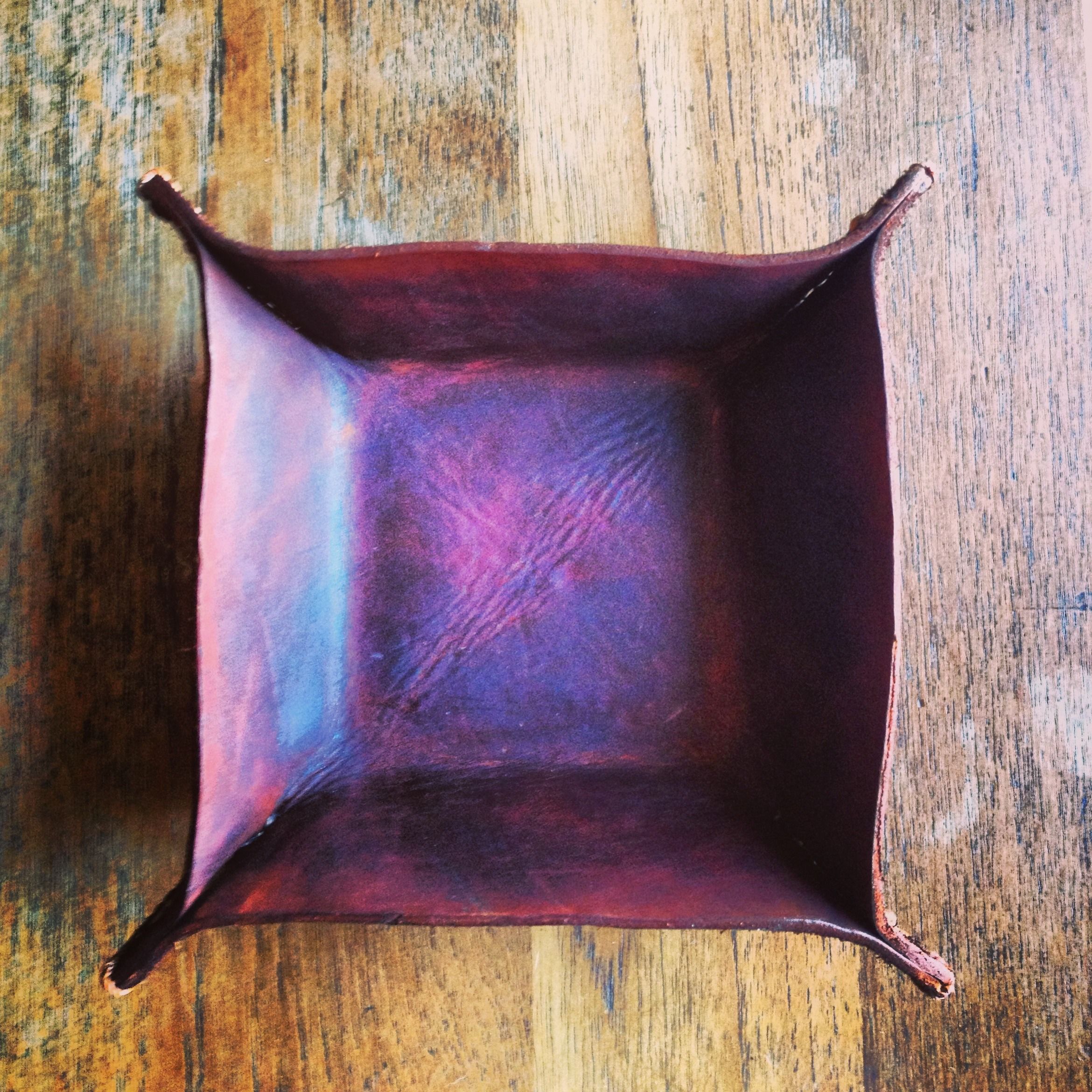 Leather Tray