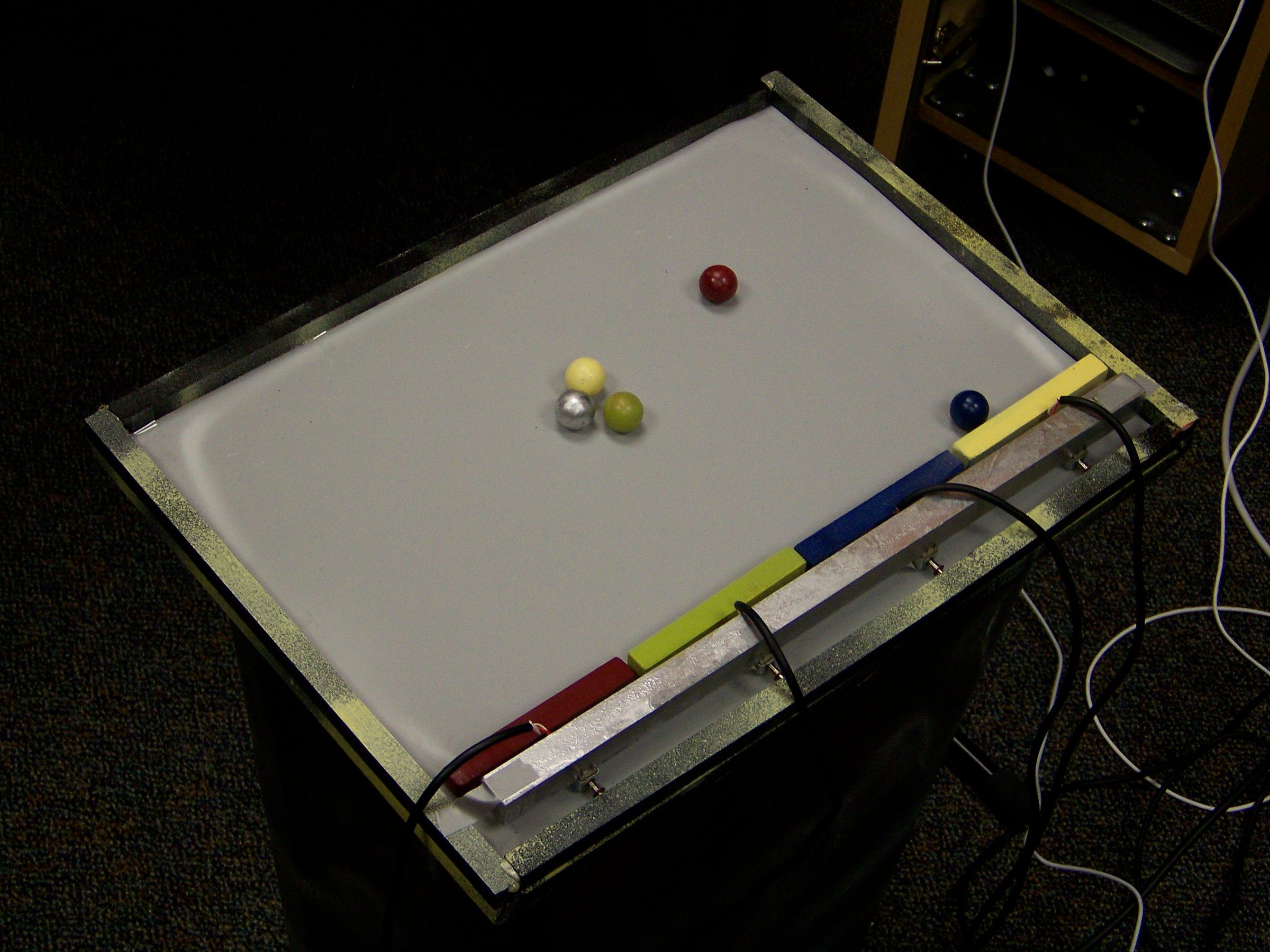 Multitouch Pinball Instrument