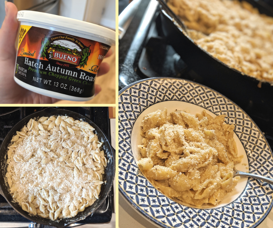 Vegan Green Chile Mac & Cheese