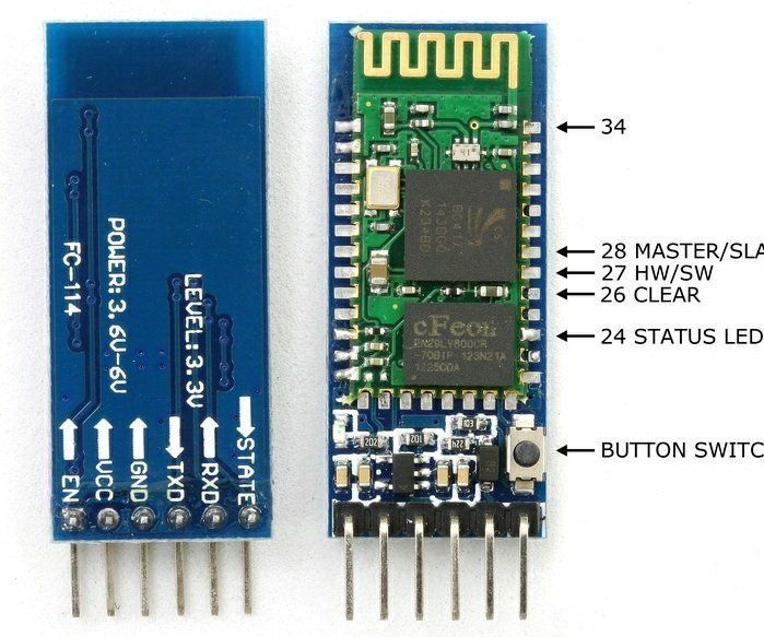 Arduino With HC-05 Bluetooth Module