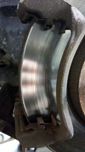 Removing Pads & Inspection 