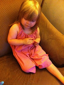 Ruffly Pink Applique Shirt