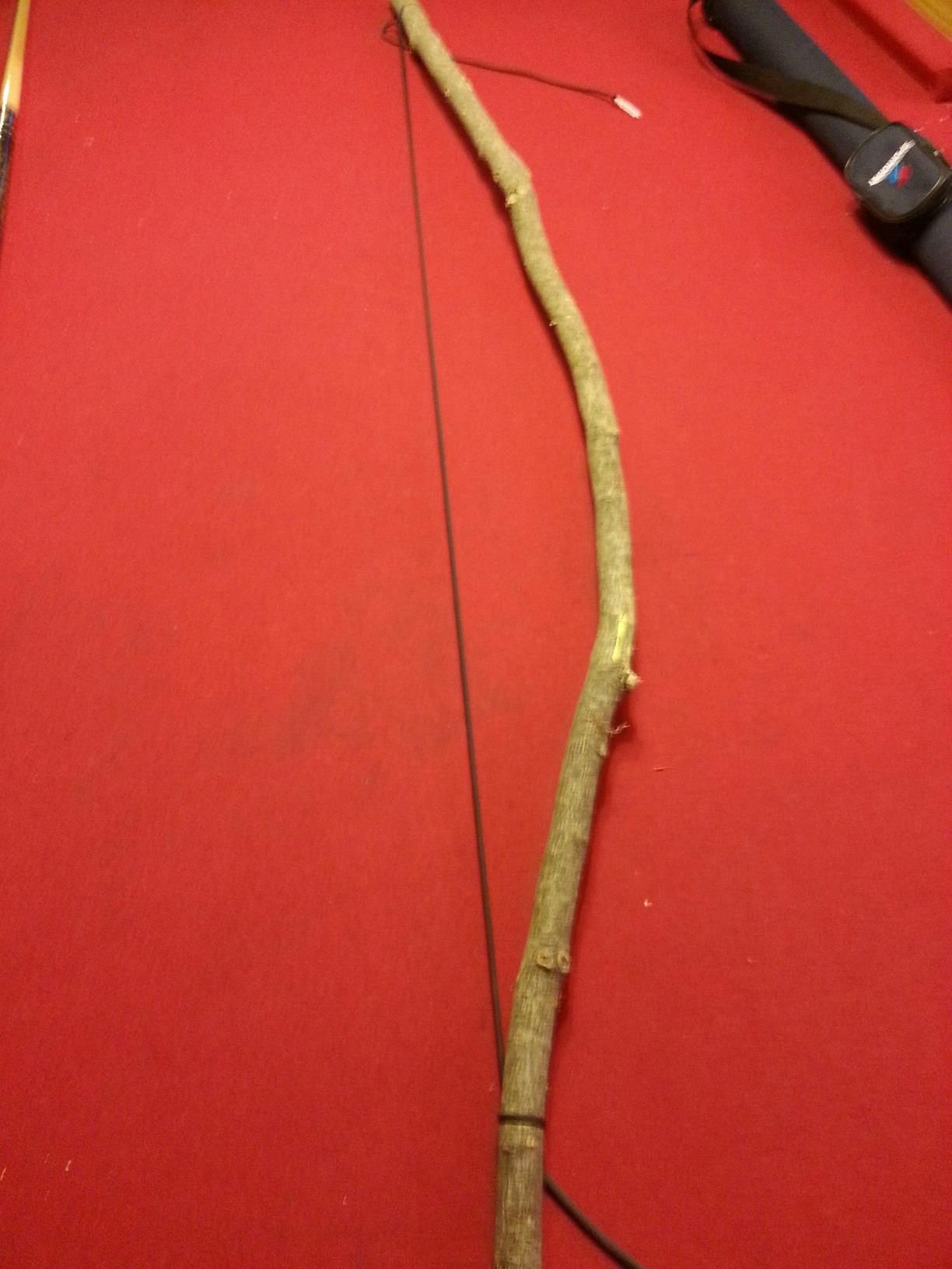 Paracord Branch Bow Instructables