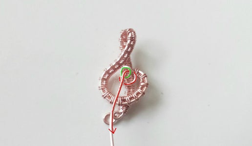 Treble Clef: Finishing Up Wire Ends