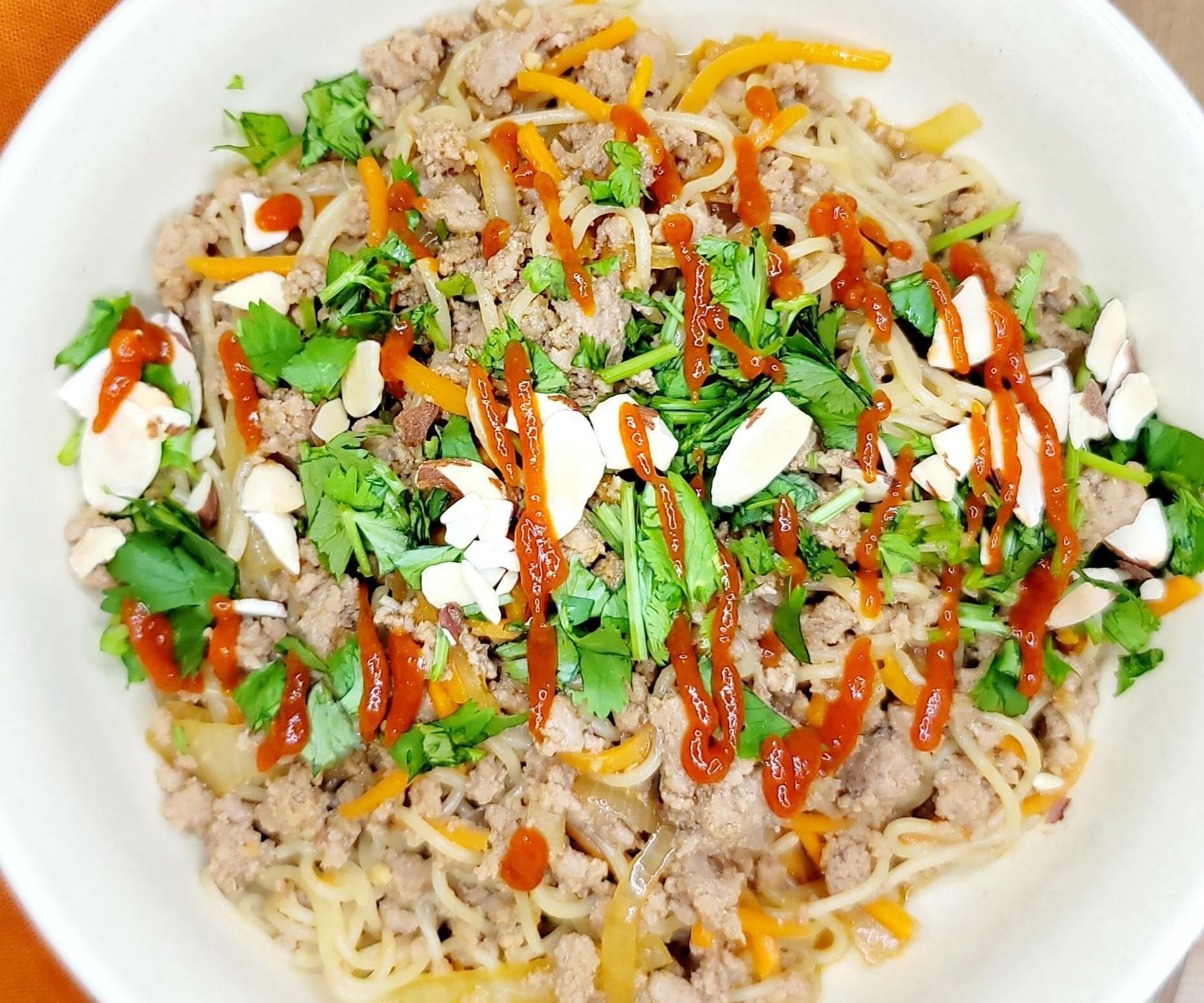 Spicy Turkey Ramen Stir-Fry