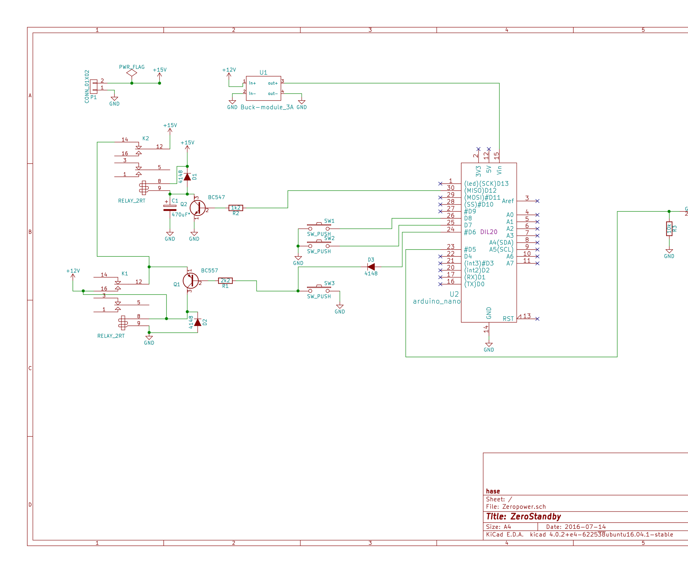 Arduino Device With Zero Standby Power