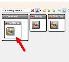 In Visuino Add & Set Components