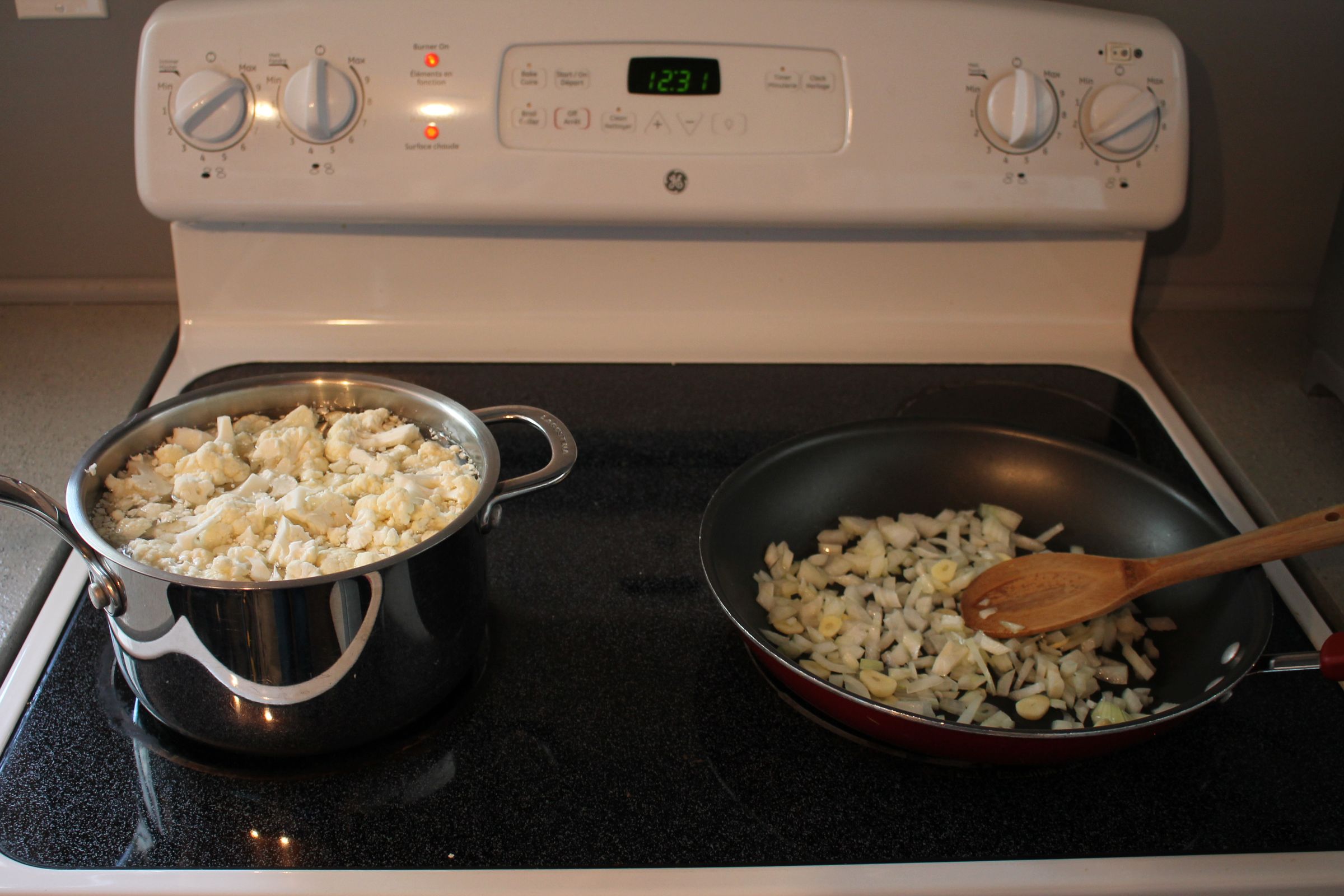 Lactosefree Cauliflower "Alfredo" Sauce 3 Steps (with Pictures