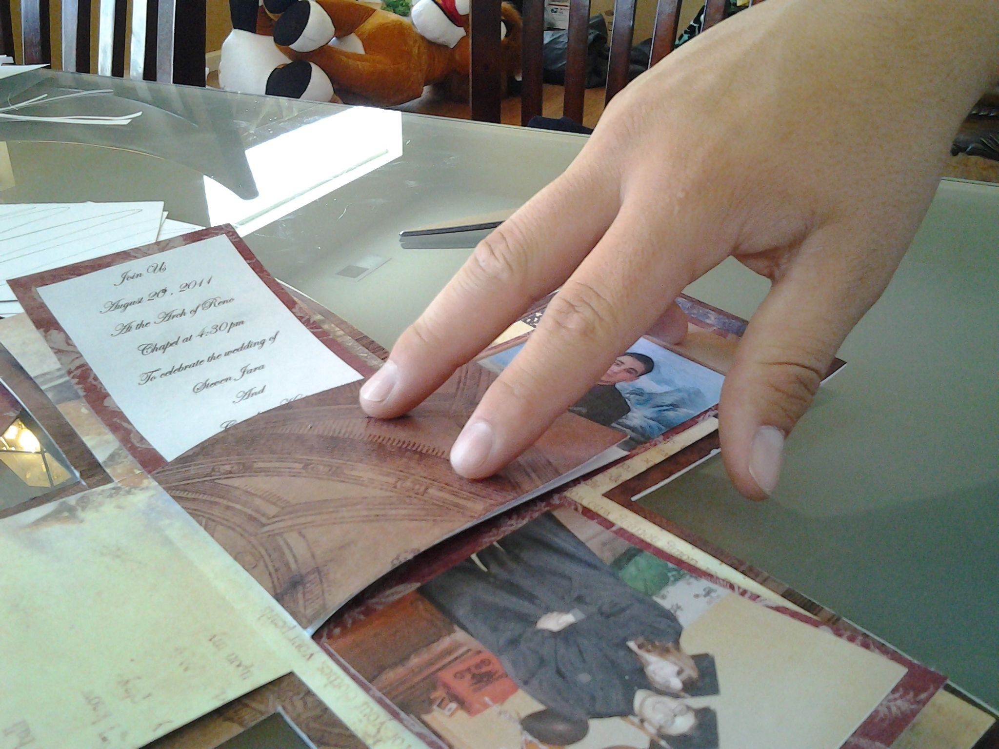 DIY Explosion Box Wedding Invitations/Announcements. : 5 Steps (with ...