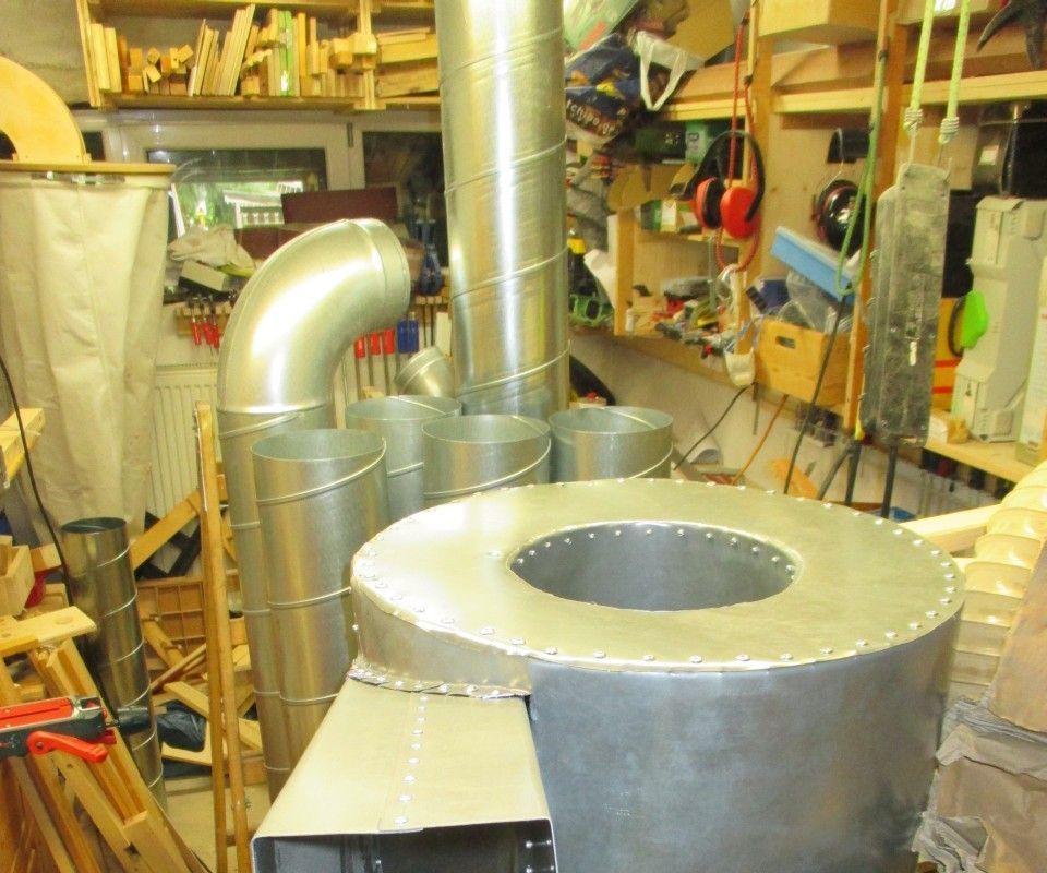 Budget DIY 18" Cyclone Dust Separator/Dust Collector