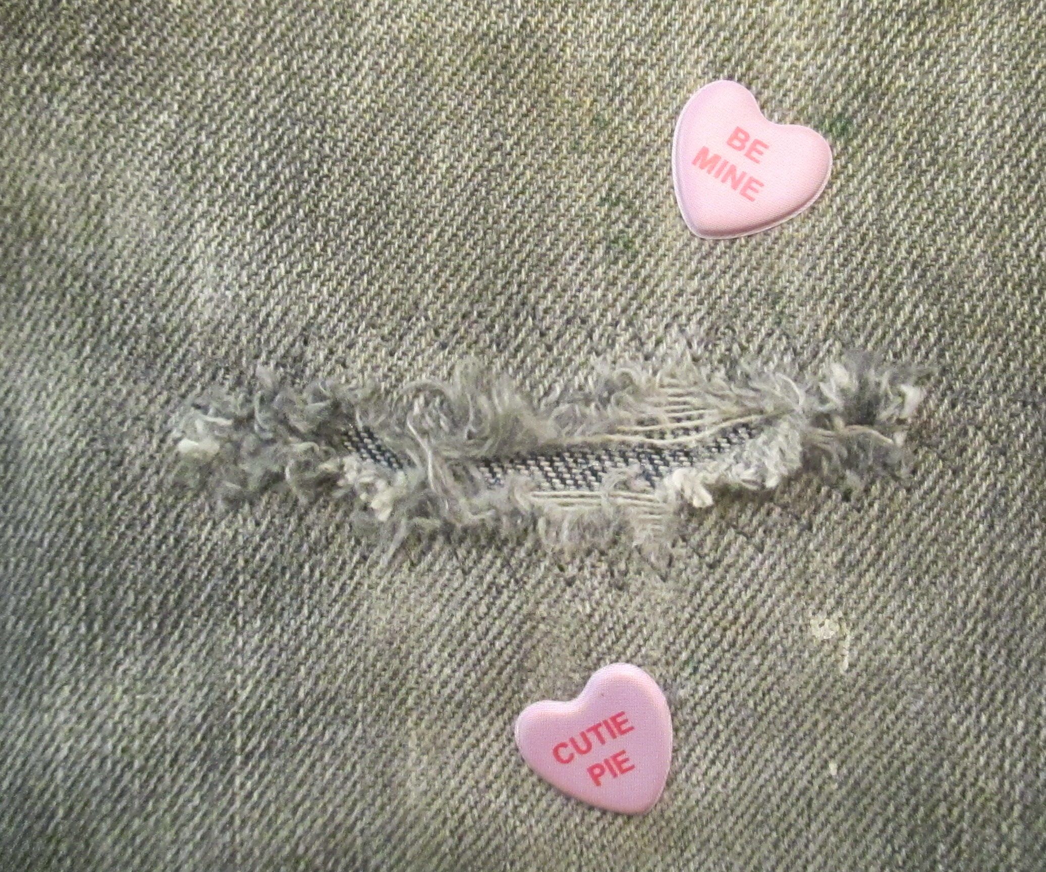 Sewing a Patch in Hard-to-reach Places