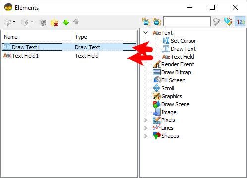 In Visuino Add & Set Components