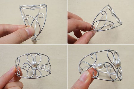Fix the Shape and Decorate the Middle Part