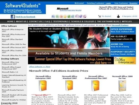 Cheap Software for UK Students