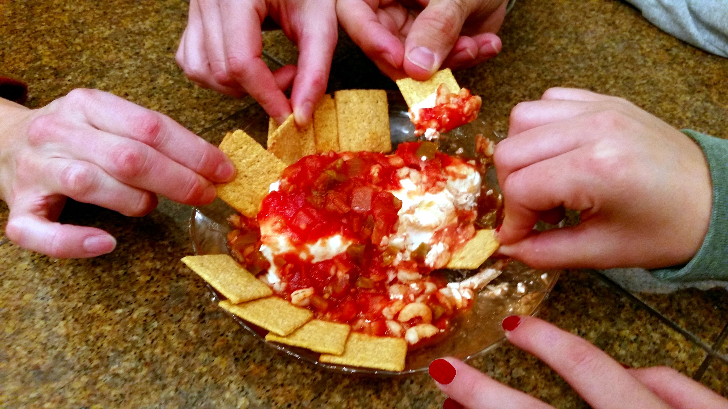 Salsa & Shrimp Cream Cheese Dip 4 Steps (with Pictures) Instructables