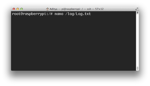 Make the Log.txt
