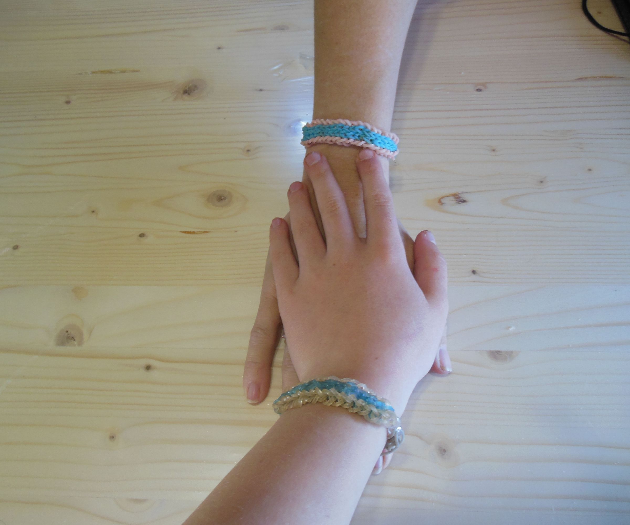 Rolling River Rubber Band Bracelet