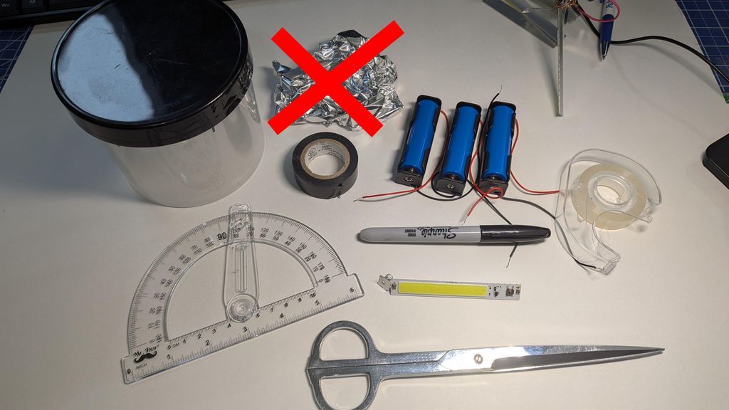 Super Bright LED Light From Dollar Store Items - the MacGyver Way! : 6 ...