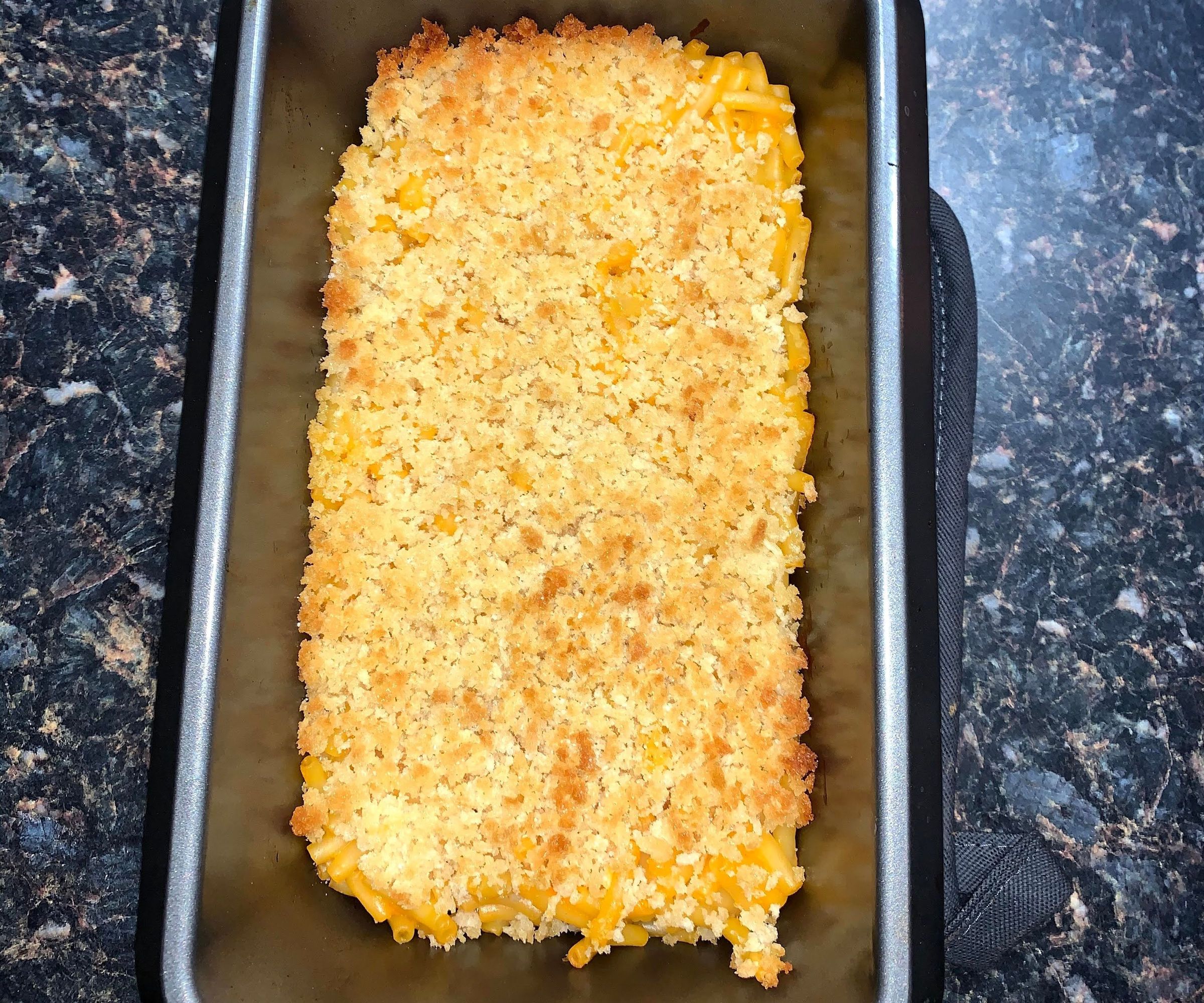 Macaroni and Cheese With Breadcrumbs