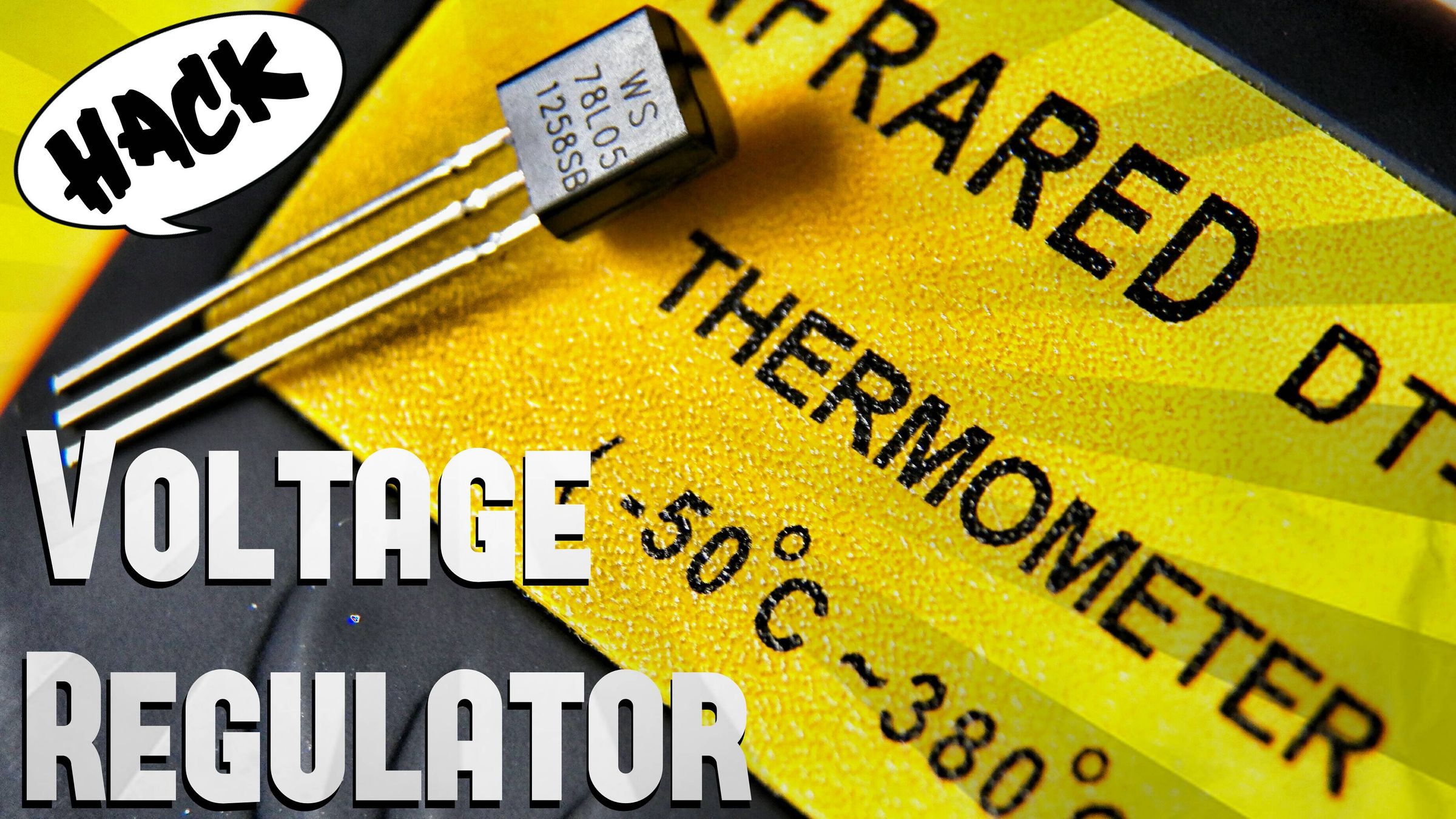 Hack Voltage Regulator 7805 Into Temperature Sensor