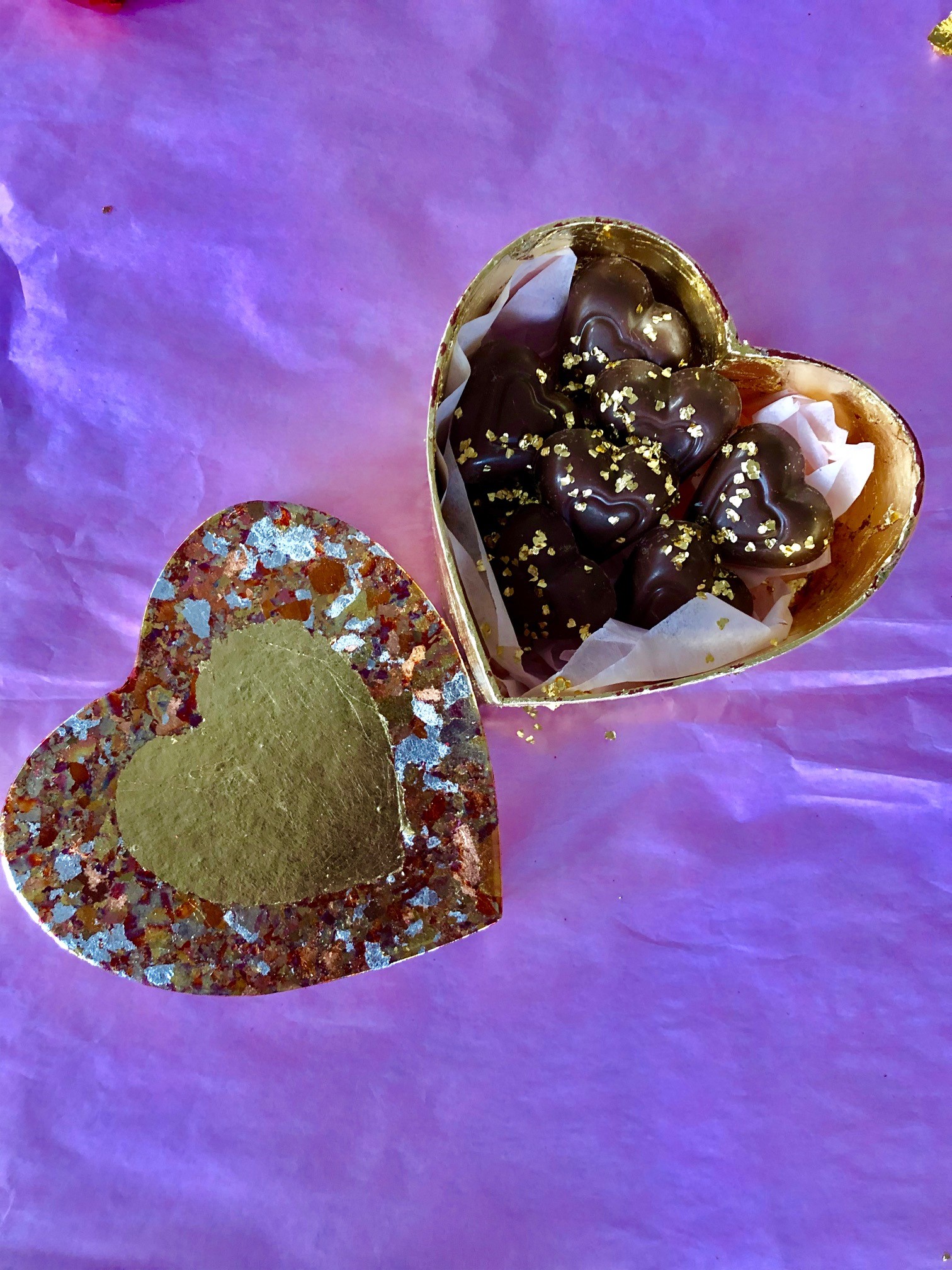 Gilded Valentine Love Box 8 Steps Instructables