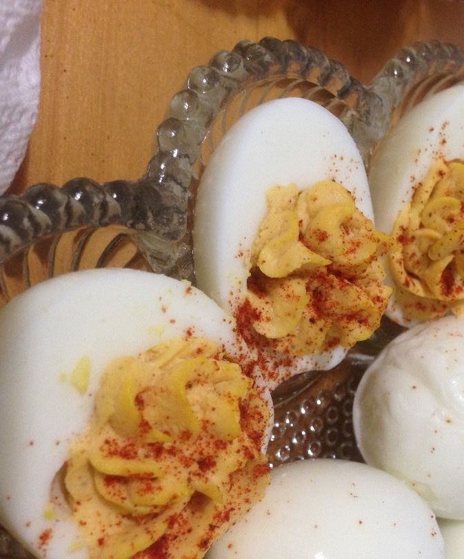 Devilish Deviled Eggs