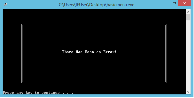 How to Create a Mouse-Driven Menu As EXE Using Windows Batch Code : 5 ...