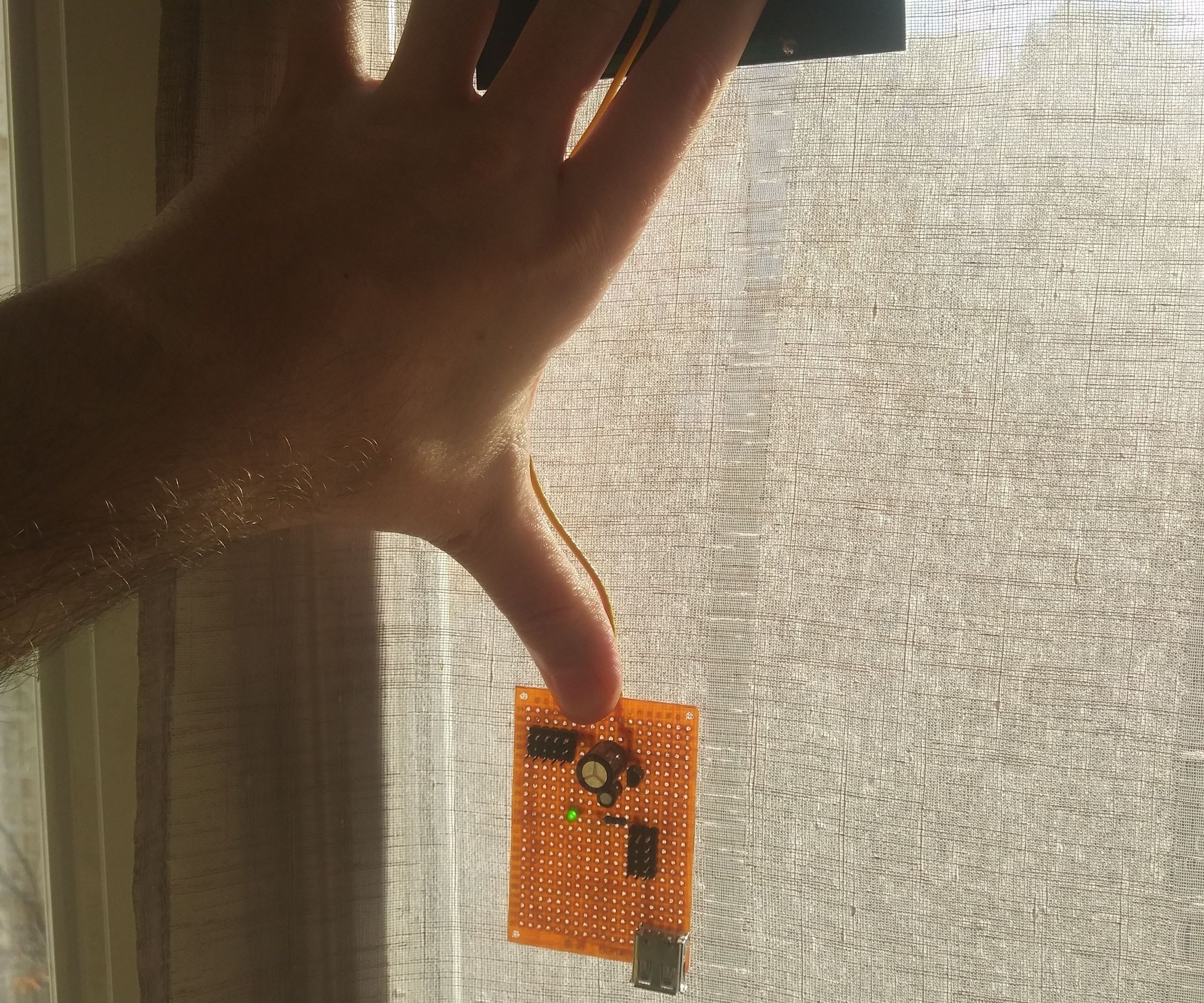 Little Solar Panel 12v to 5v Regulated