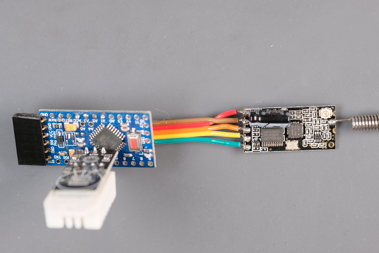 Low Power Wireless Temperature Sensors : 11 Steps ... Circuit Diagram