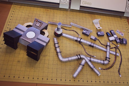 DeLorean BTTF Inspired Papercraft