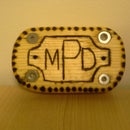 wooden belt buckle