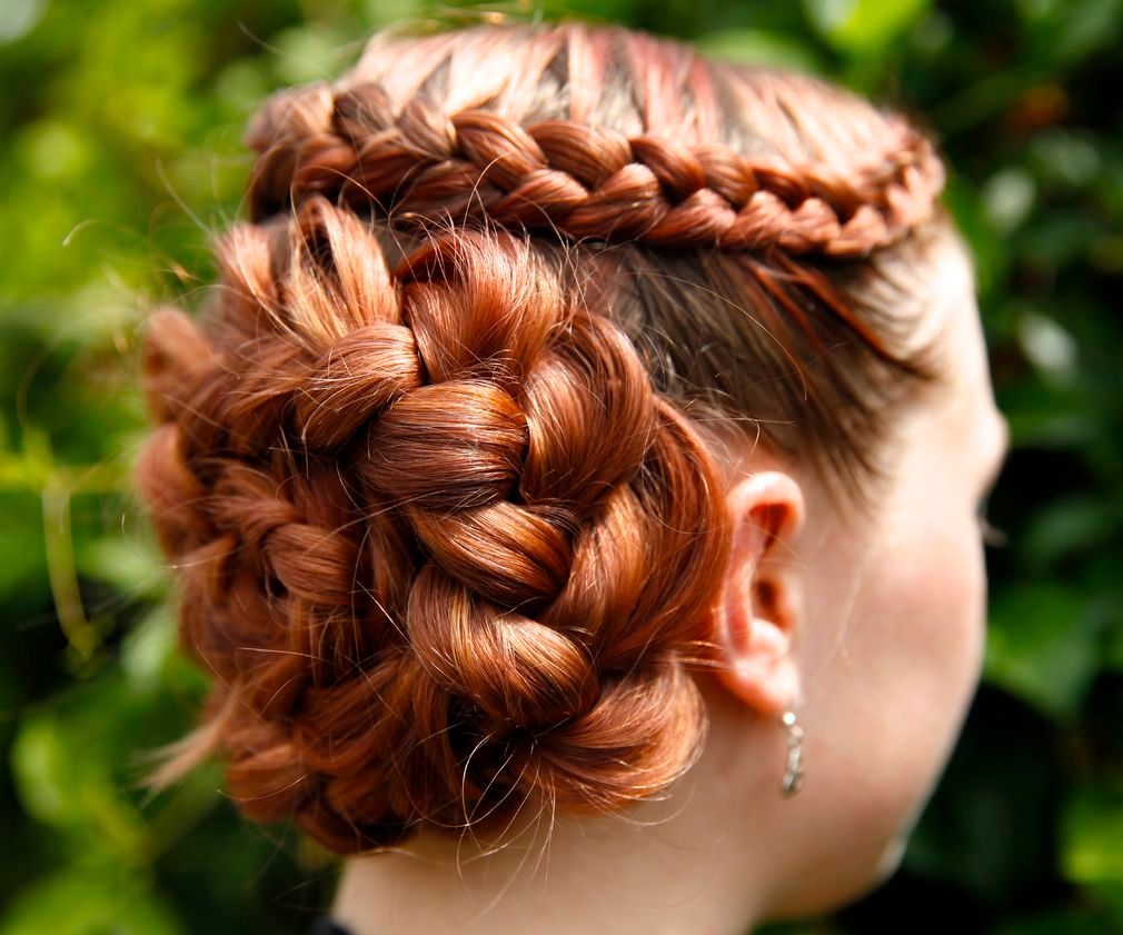 Cómo Hacer Una Trenza Holandesa En Forma De Flor