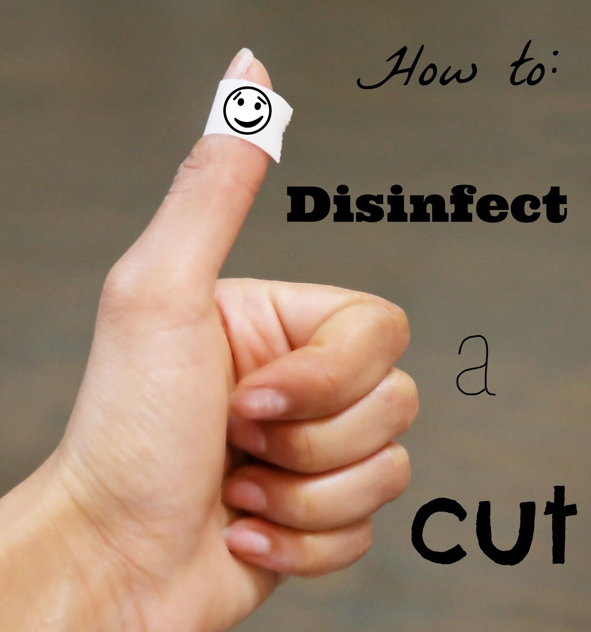 Disinfect a Cut 4 Steps (with Pictures) Instructables