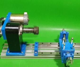 DIY Lathe Spindle Chuck ER20 Homemade Milling 3D Printer Machine