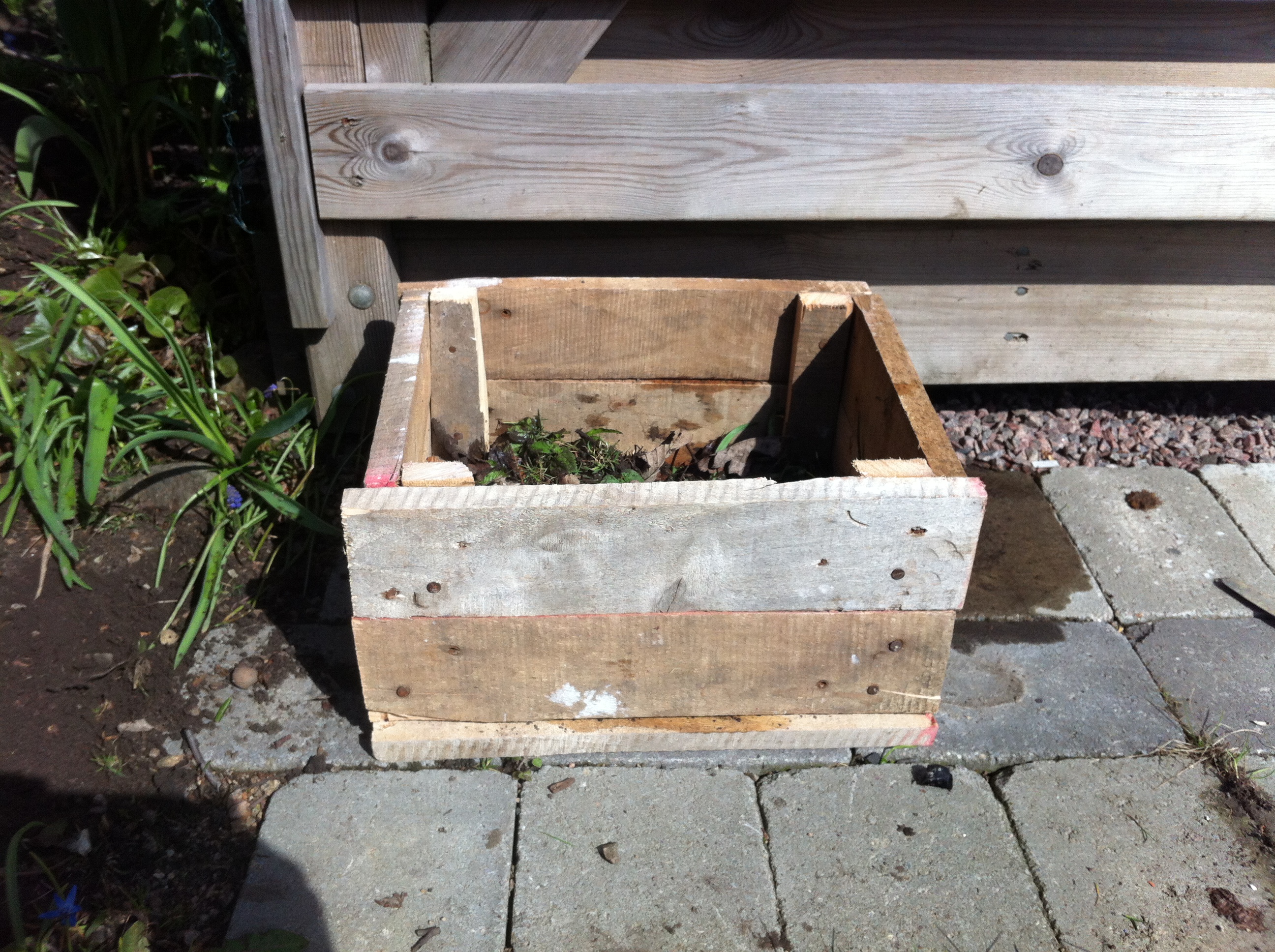 R.P.C.B (Recycled Pallet Compost Box)