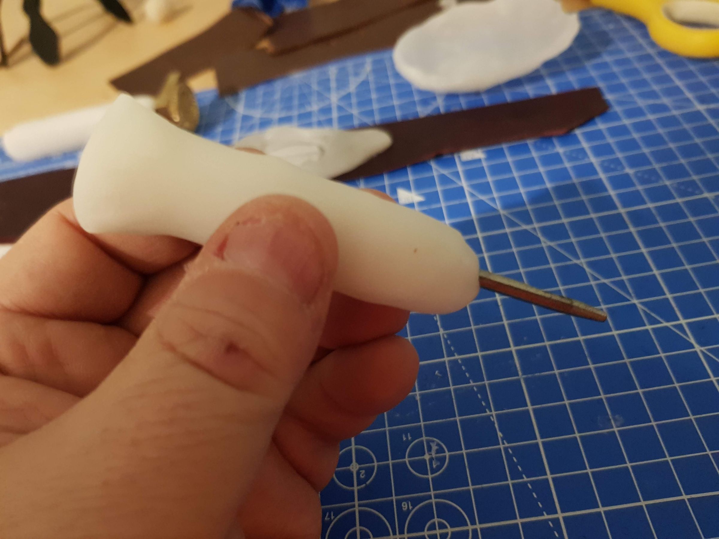 Making a Tool Handle With Polymorph 4 Steps Instructables