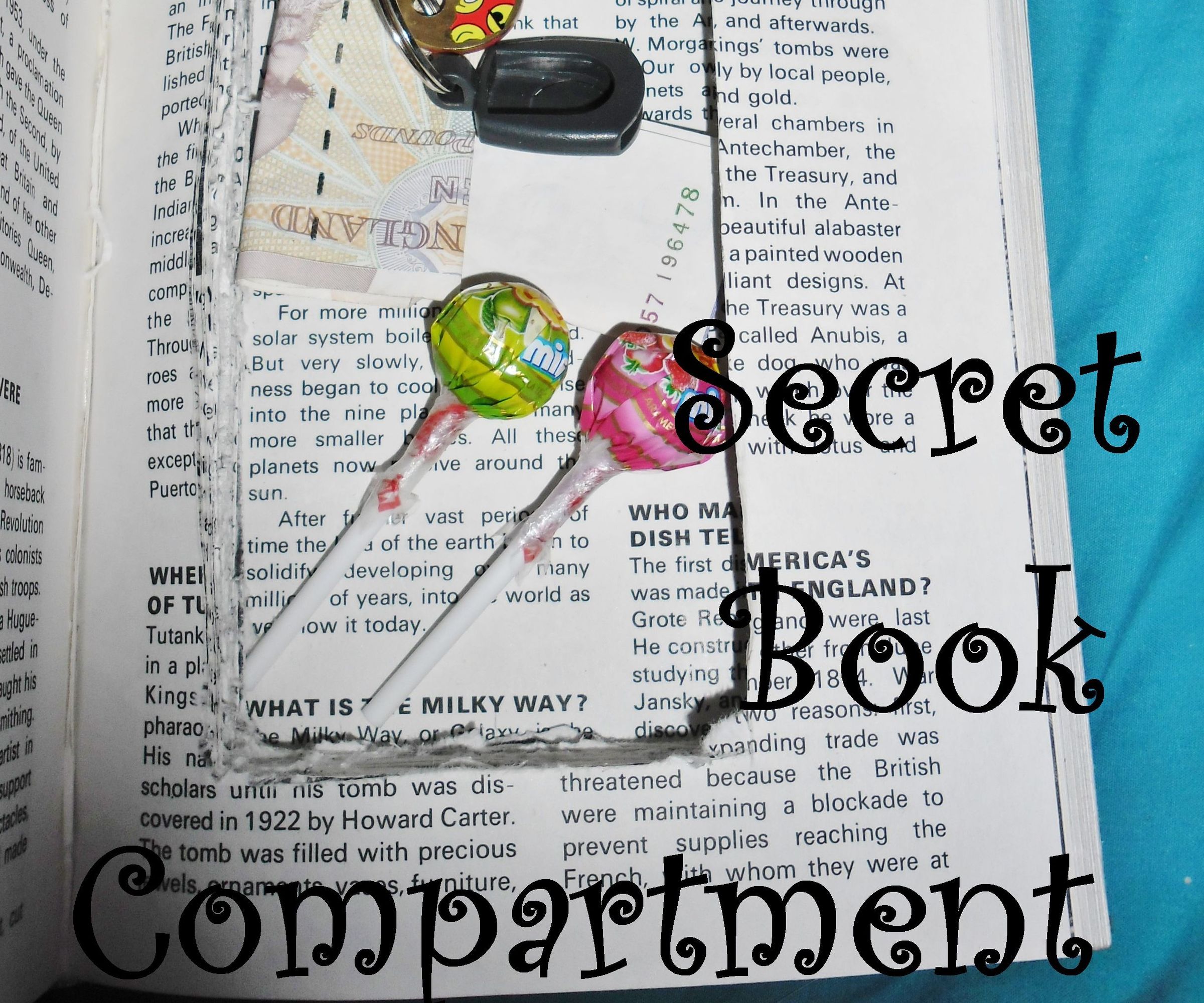 Hidden Book Compartment